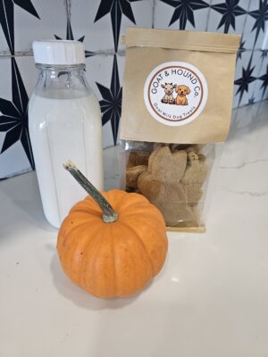 Goat Milk Oat and Pumpkin Dog Treats- Large 12 oz.