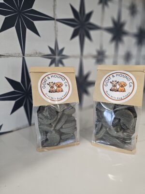 Goat Milk, Oat and Blueberry Treats- Medium Size- 8 oz
